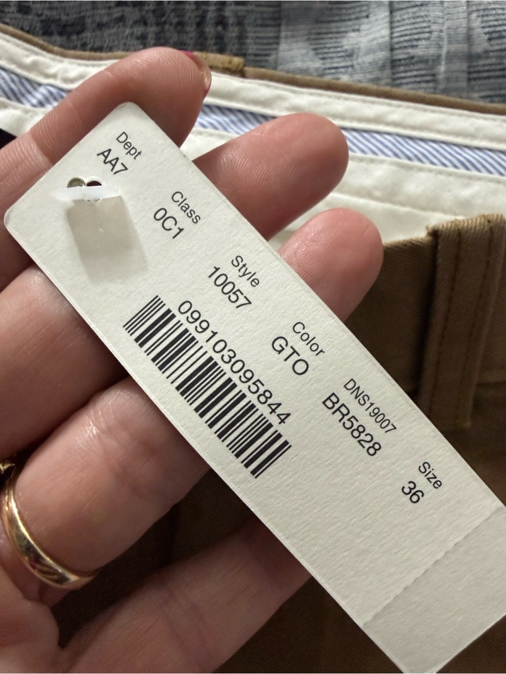 J. Crew Essential Brown Straight-Leg Chinos 100% Cotton - Picture 9 of 11